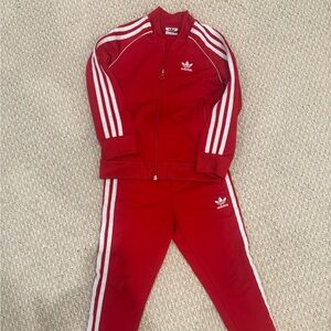 Adidas boys track suit